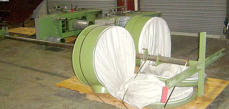 AUTEFA Bag Filter, (2) 32" diameter x 12